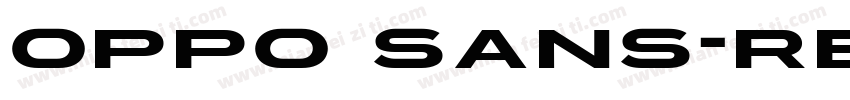 oppo sans-regular字体转换